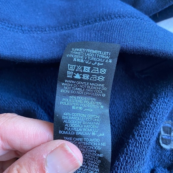 Sweaty Betty Women’s Low Tides Sweatshirt Navy Size S Activewear Athleisure - Picture 7 of 8